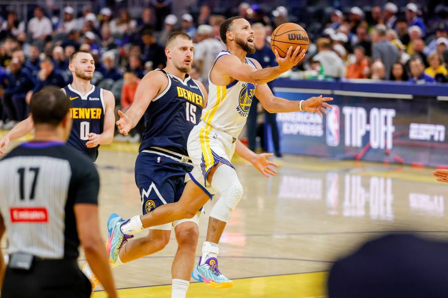 NBA: Denver Nuggets at Golden State Warriors