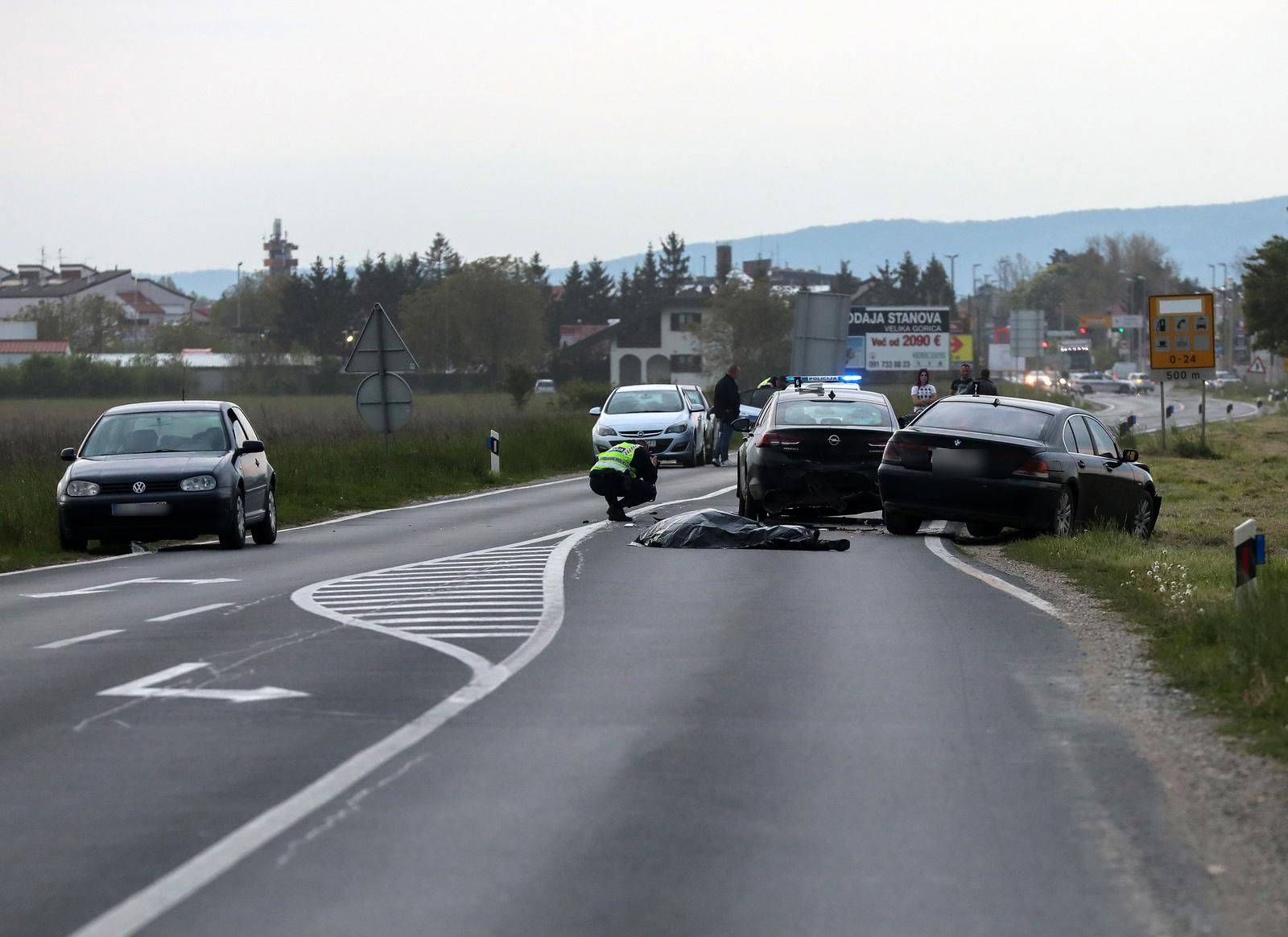 U prometnoj nesreći kod Velike Gorice poginuo motociklist