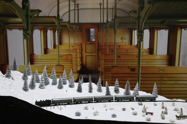 24sata Virovitica: Maketa iz filma "Vlak u snijegu"
