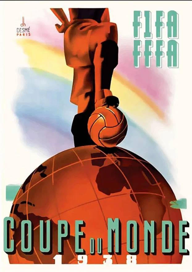 FOTO Ovo su svi posteri sa 23 Svjetska prvenstva u nogometu