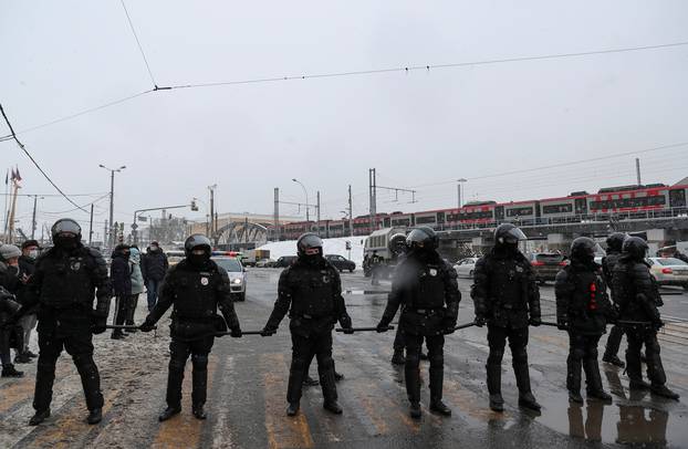 Rally in support of Alexei Navalny in Moscow