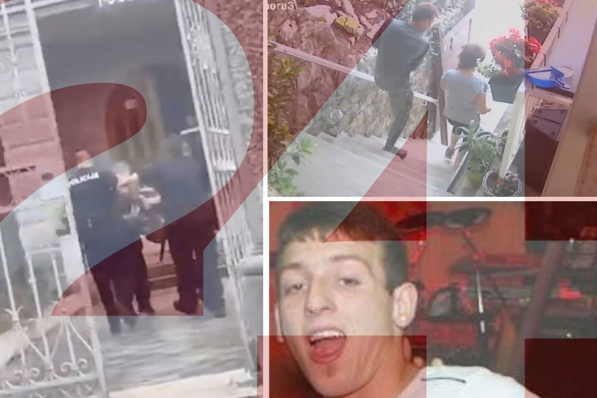 Pogledajte snimku privođenja splitskog manijaka: Četvorica policajaca su ga morala nositi