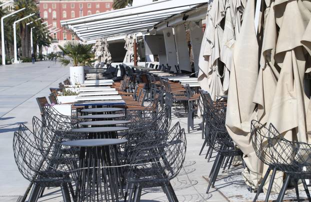 Grad Split u vrijeme korona virusa