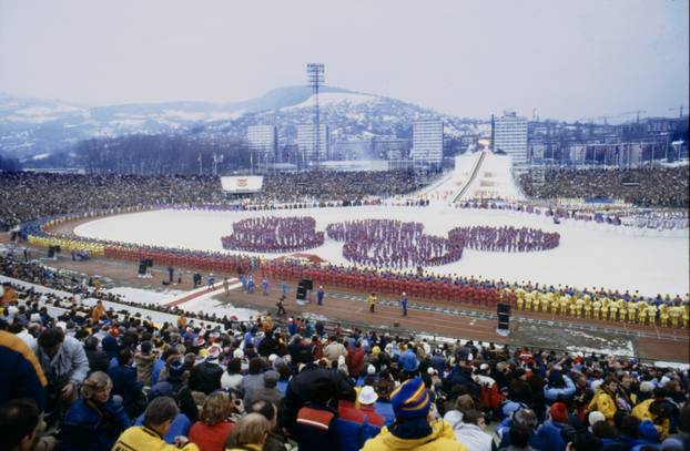 stadion, ZOH, OH Sarajevo 1984, 84, zahájení