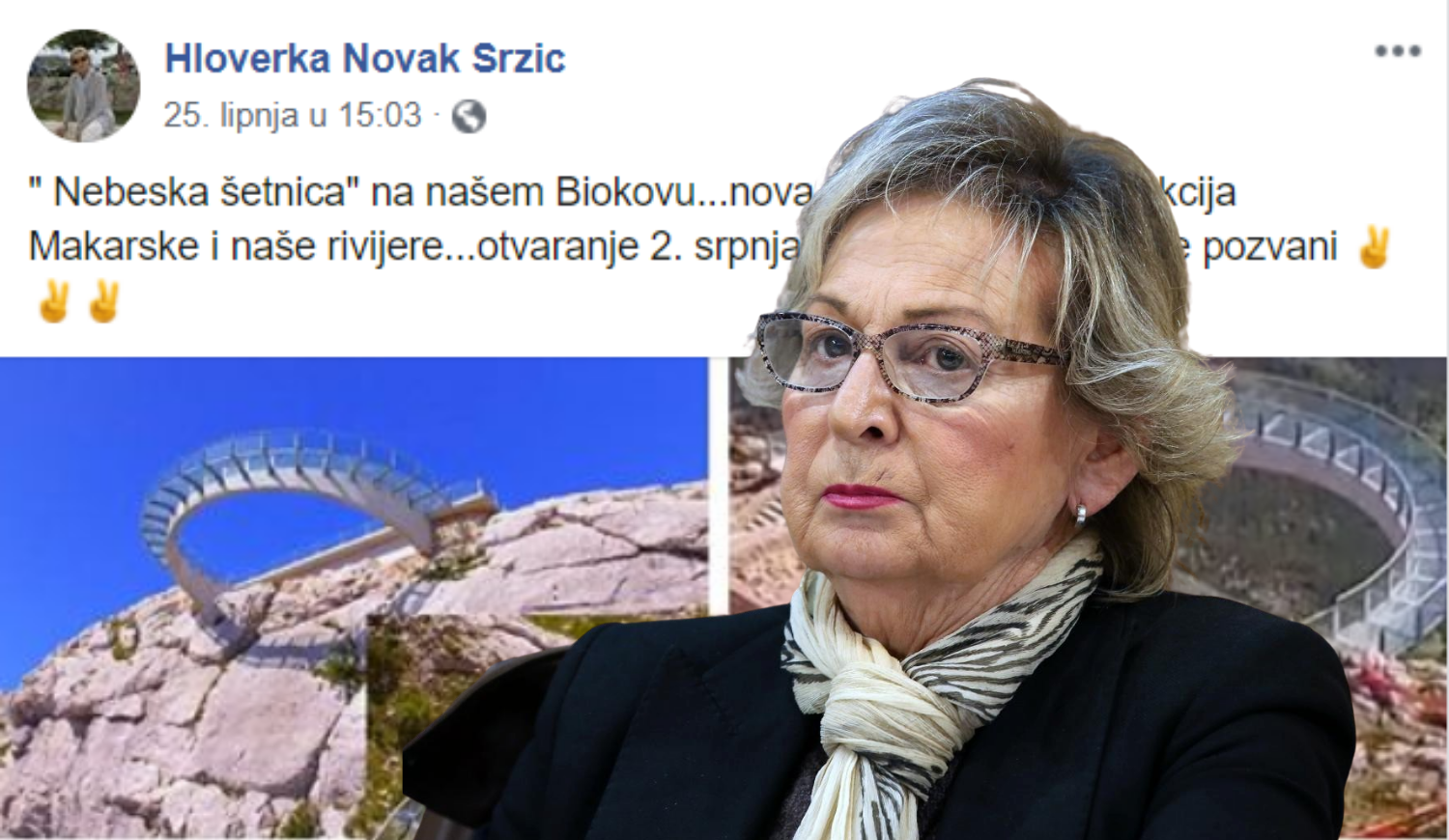 Hloverka opet promovira Makarsku:  'Ukrala mi je slike i objavila ih na svom Facebooku'