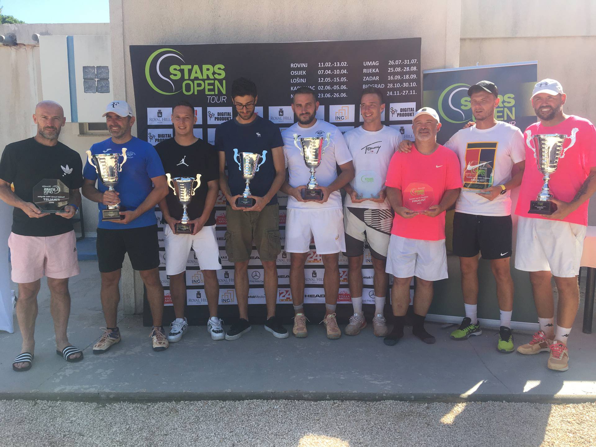 Bišćan se vratio tenisu, Musa i dalje vodeći, a imamo Davis Cup okršaj: Zaprešić vs Cmrok!