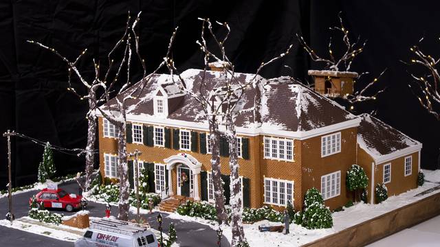 Home Alone gingerbread house