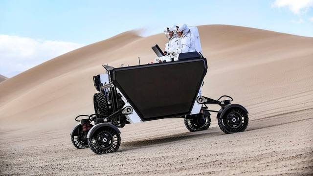 California startup Astrolab has released images of the company’s Flex lunar rover