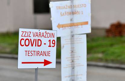 Varaždin: U županiji umrlo 4 ljudi, 273 nova slučaja zaraze