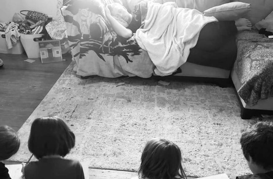 Bez brige, ja ću ih čuvati: Djeco - sad ćete vježbati crtanje tate