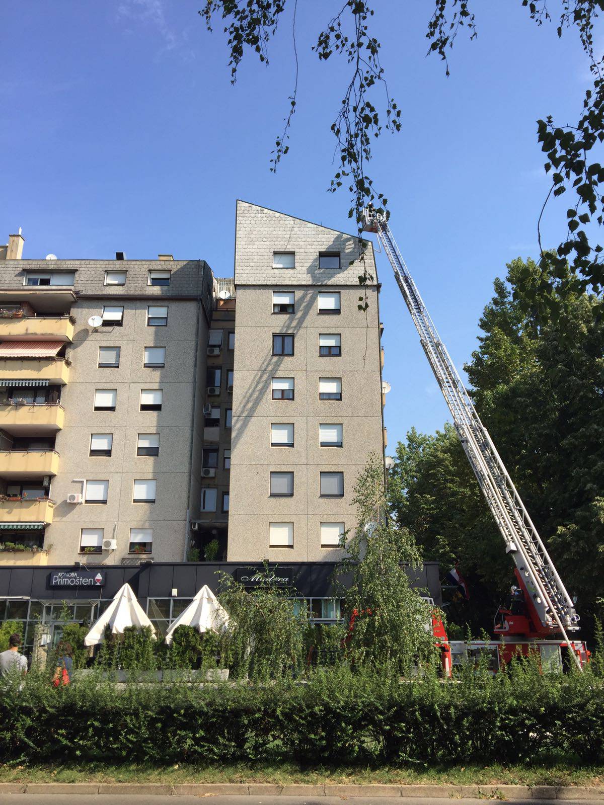 Požar na zgradi u Zagrebu: Zapalio se ventilacijski sustav