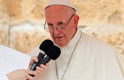 Papa: Pozivam na poštivanje statusa quo u Jeruzalemu