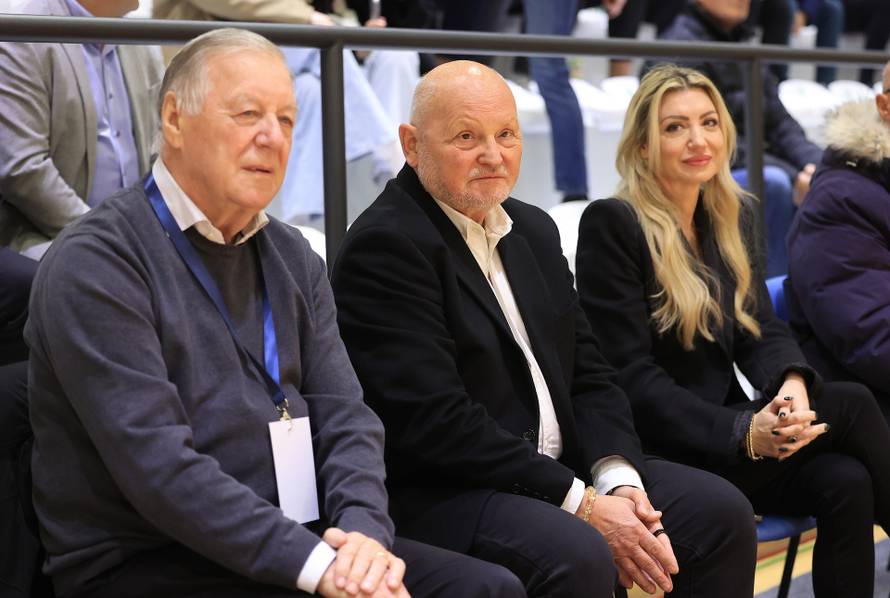 Zabok: Zlatko i Blanka Mateša na utakmici KK Split - KK Zadar