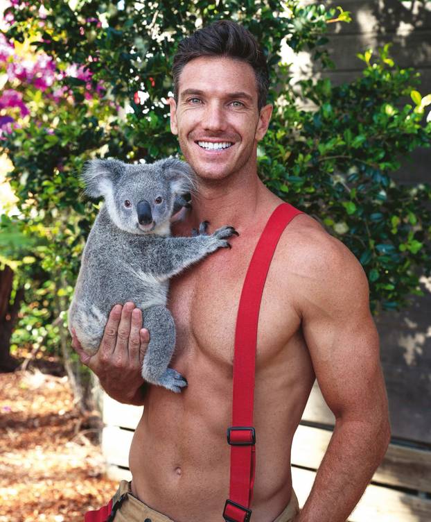 Hunky Firefighters Pose For Charity Calendar With Their Furry Friends