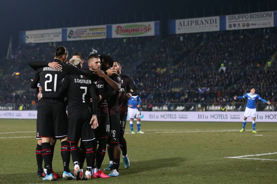 Brescia v AC Milan - Serie A - Stadio Mario Rigamonti