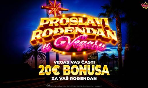 Proslavi ro&dstrok;endan uz 20 &euro; bonusa na Vegas.hr