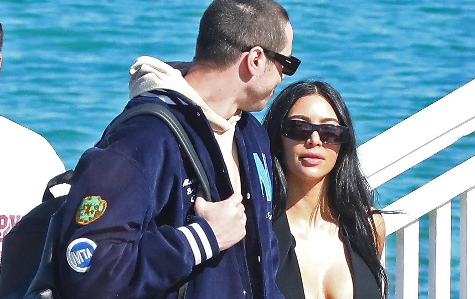 *PREMIUM-EXCLUSIVE* Kim Kardashian and Pete Davidson bring their whirlwind romance to the Bahamas! **MUST CALL FOR PRICING**