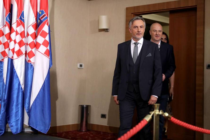 Zagreb: Doček izbornih rezultata u stožeru Domovinskog pokreta