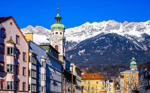 famous old town of Innsbruck - austria