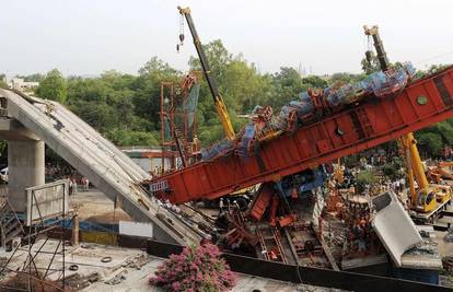 New Delhi: Srušio se most metroa, 15 ljudi ozlijeđeno 