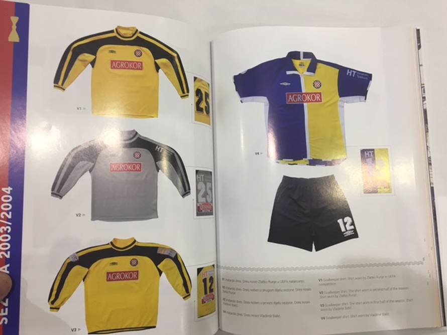 'Bili dres u boji': Svi dresovi Hajduka kroz povijest u knjizi