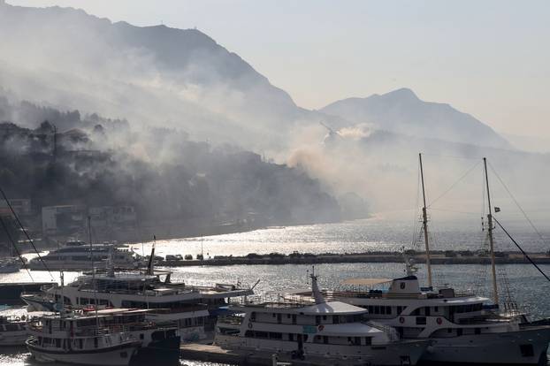 Veliki požar iznad Krila Jesenice