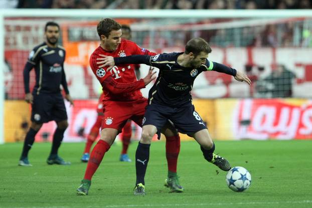 Muenchen: UEFA Liga prvaka, skupina F, 2. kolo, FC Bayern Muenchen - GNK Dinamo