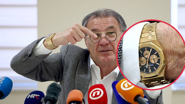 FOTO Mamić ponovno nosio sat koji vrijedi 150 tisuća eura