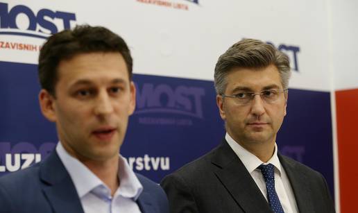 Plenković: Na stolu je i opcija bez Mosta, ali to nije prioritet