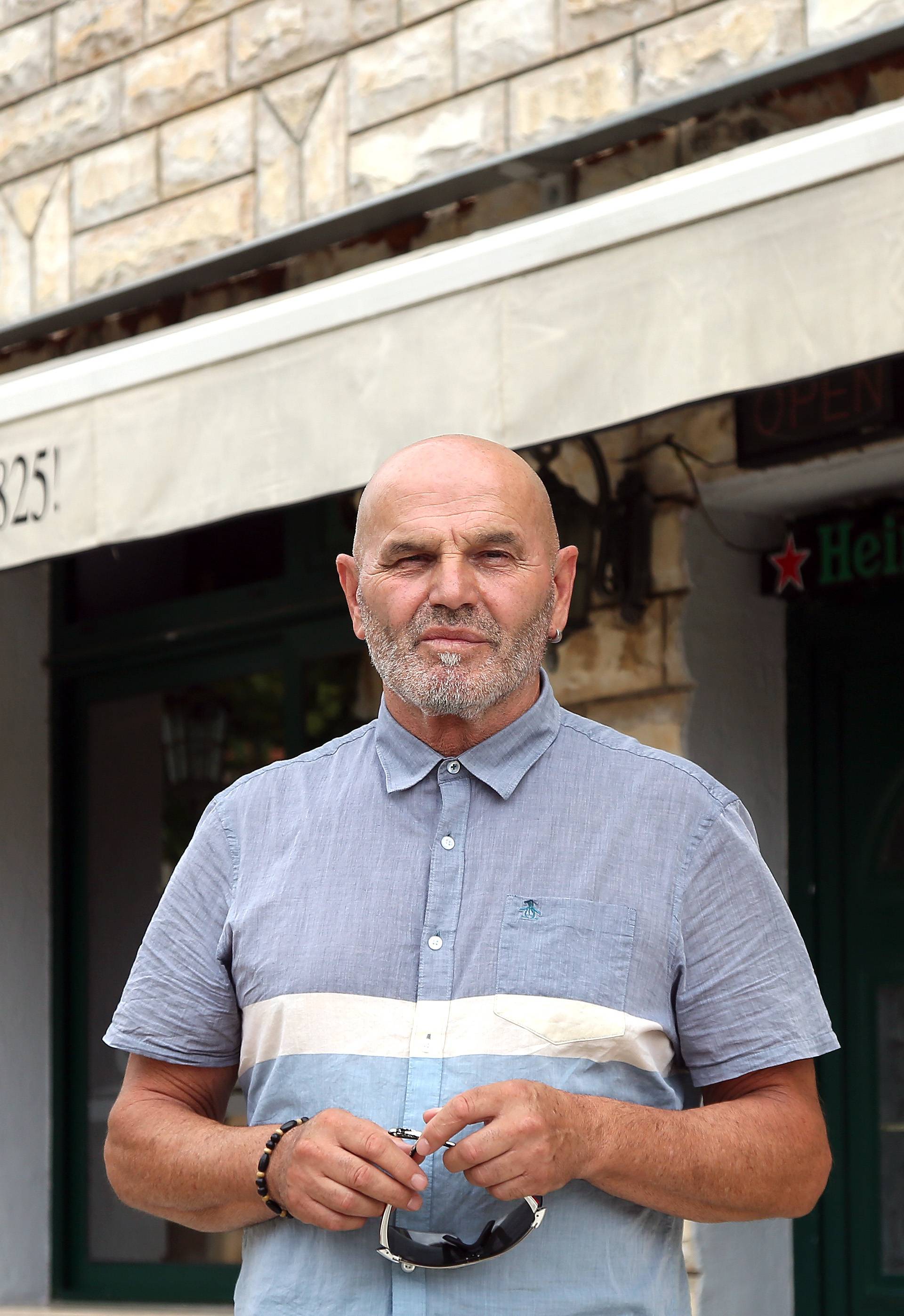 Veljko Mandić (62), vlasnik kafića Terra u Đevrskama
