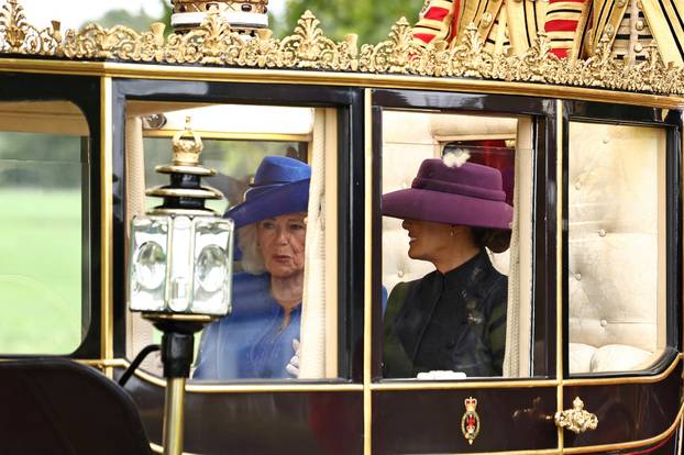 U.S. President Trump makes second state visit to Britain