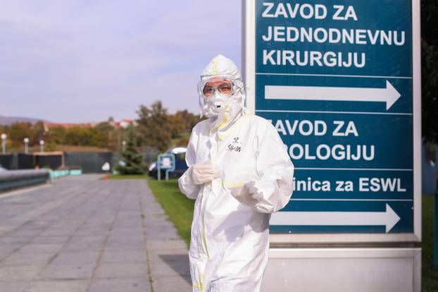 Jedan dan u KB Dubrava - bolnici prenamijenjenoj u COVID centar