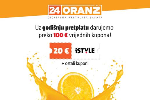Posebna ponuda: Zgrabi Oran&zcaron; i iSTYLE kupon od 20 eura! Plus jo&scaron; 100 eura vrijednih kupona