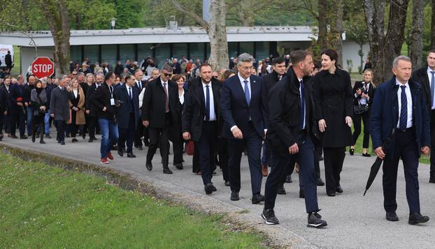 Komemoracija "Sjećanje za budućnost" u Spomen-području Jasenovac