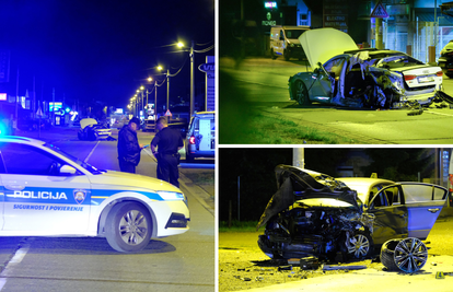 Detalji nesreće u Sesvetama: Troje ozlijeđenih, Audijem ušao u krivi smjer pa naletio na auto