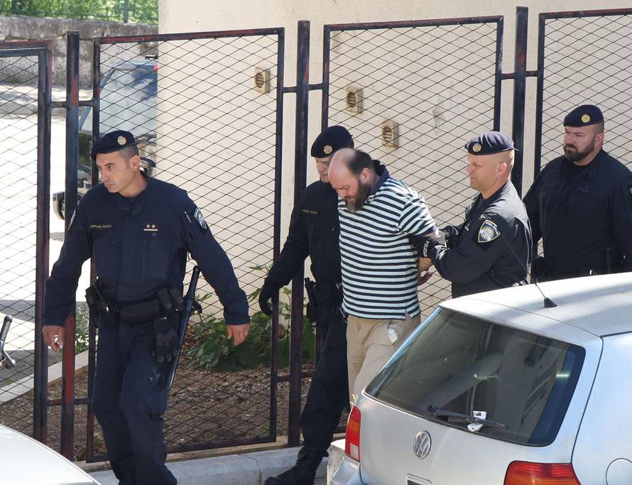 Šibenik: Privođenje Kristijana Aleksića, osumnjičenog za ubojstvo 19-godišnjaka