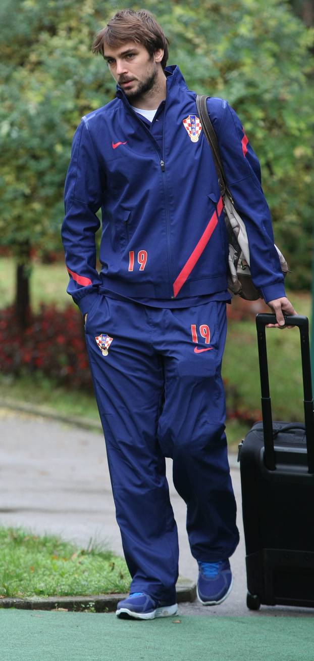 ARHIVA - 2012. Zagreb: Okupljanje hrvatske nogometne reprezentacije