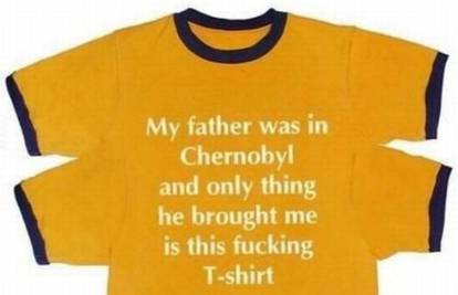 Sve što mi je tata donio iz Černobila je ova grozna majica