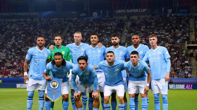 Manchester City v Sevilla - UEFA Super Cup - Georgios Karaiskakis Stadium