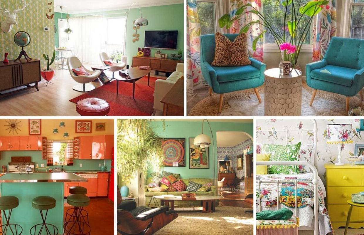 Uredite svoj dom u retro stilu: Top 20 ideja kako to napraviti