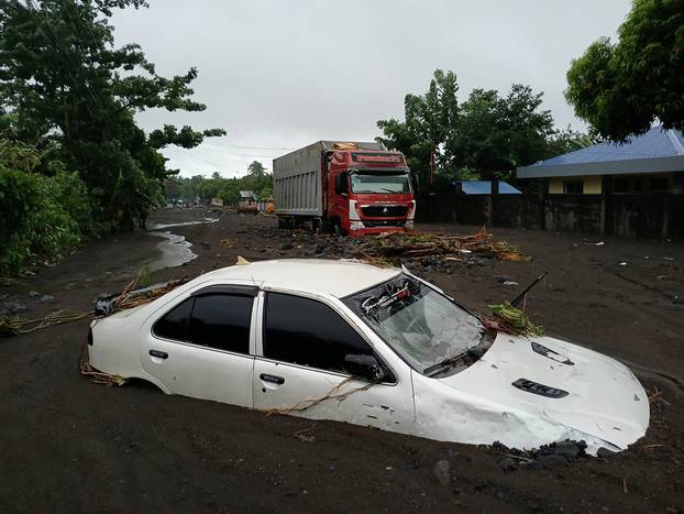 Aftermath of Tropical Storm Trami in Albay