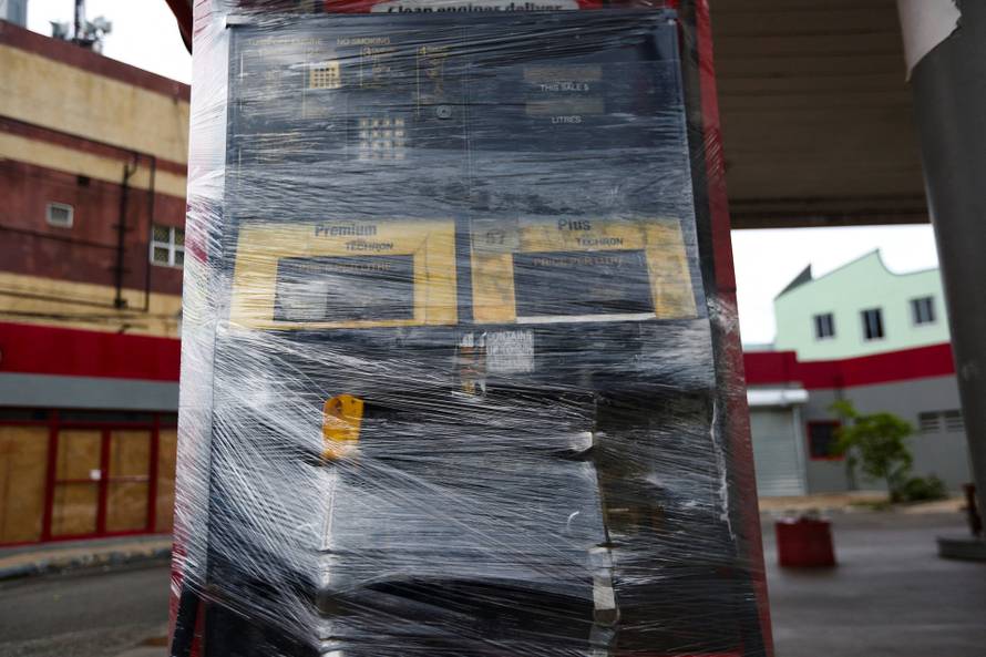 Preparations ahead of Tropical Storm Melissa, in Kingston