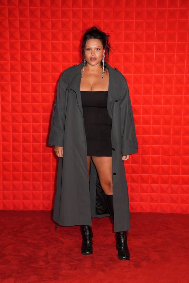 H&M event arrivals - London Fashion Week