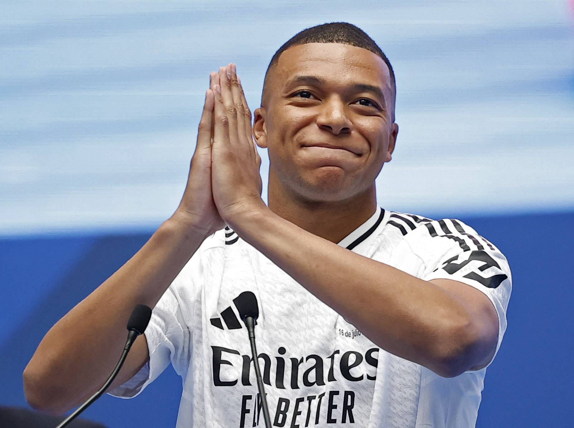 Real Madrid unveil Kylian Mbappe