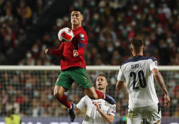 World Cup - UEFA Qualifiers - Group A - Portugal v Serbia