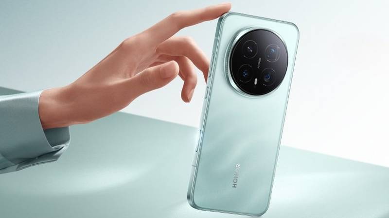 honor magic 8 pro cyan