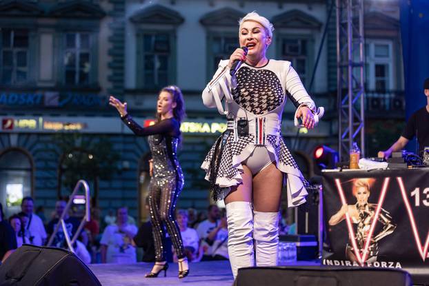 Osijek: Indira održala koncert povodom Dana Osječko-baranjske županije