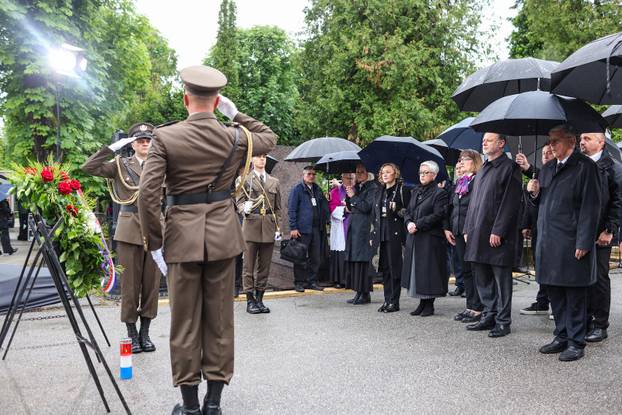 Zagreb: Komemoracija za žrtve Bleiburške tragedije na groblju Mirogoj