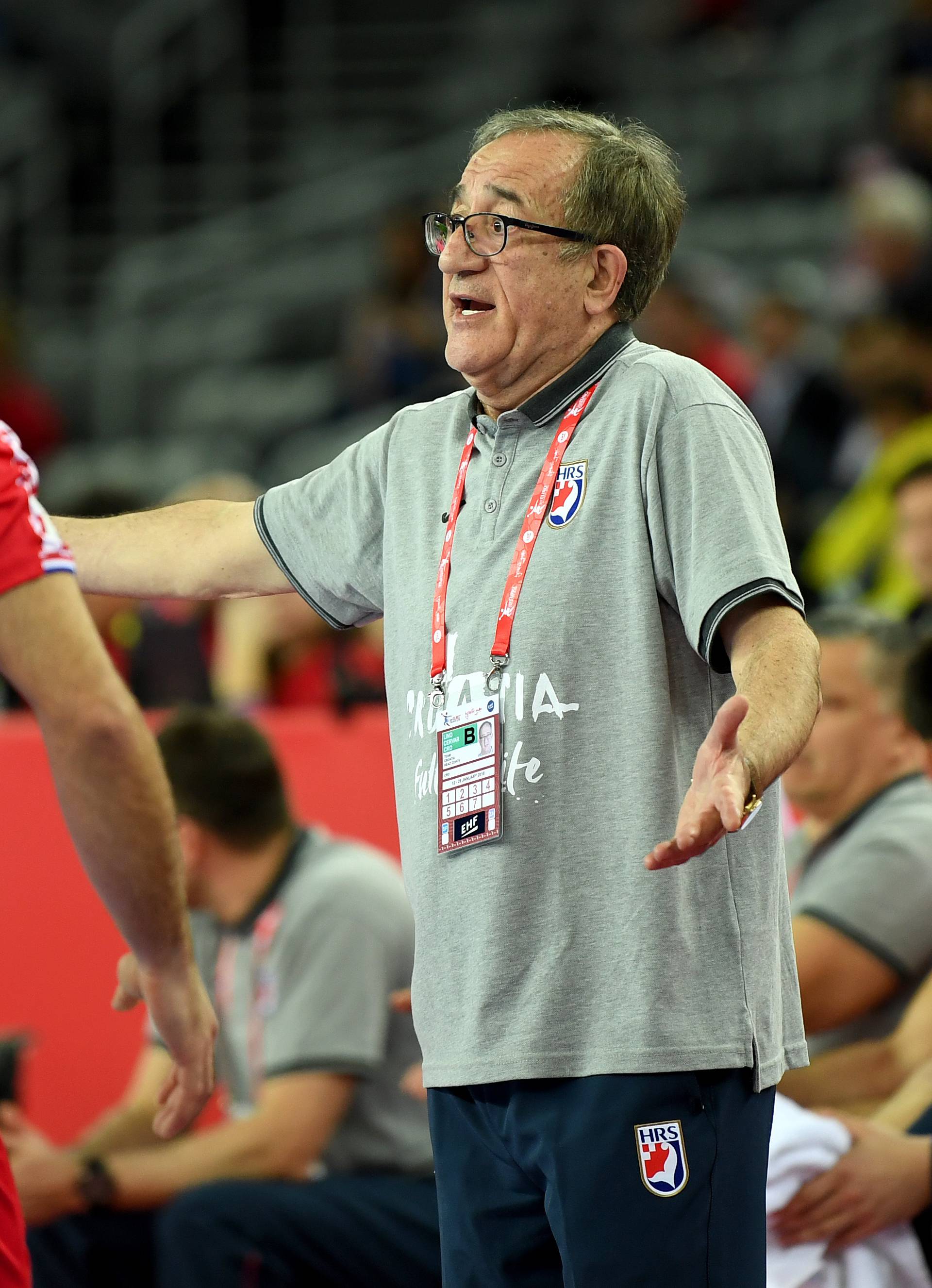 European Handball Championship: Croatia vs Czech Republic