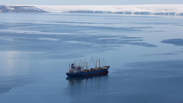 FILE PHOTO: Krill fishing in Antarctica